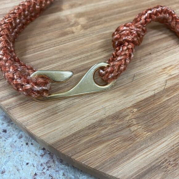 Vintage women’s Small beaded cord belt - Picture 5 of 6